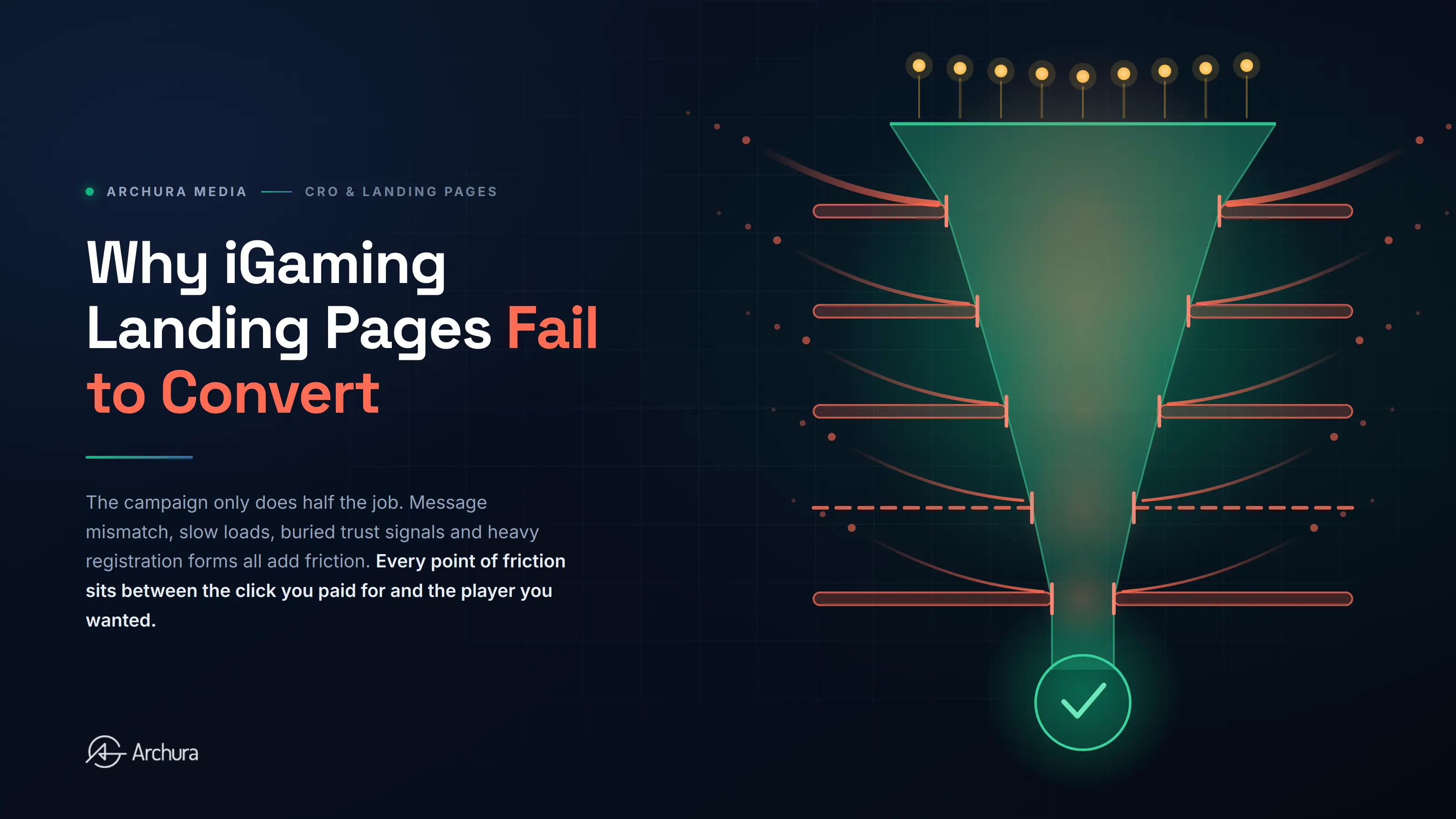 Why iGaming Landing Pages Fail to Convert